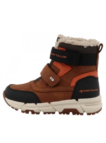 Tom Tailor Klettstiefel in Braun