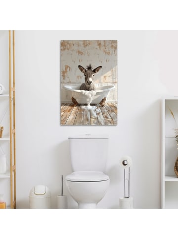 MuchoWow Leinwand bilder Esel (BxH)