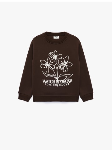 KOTON SWEATSHIRTS in Braun