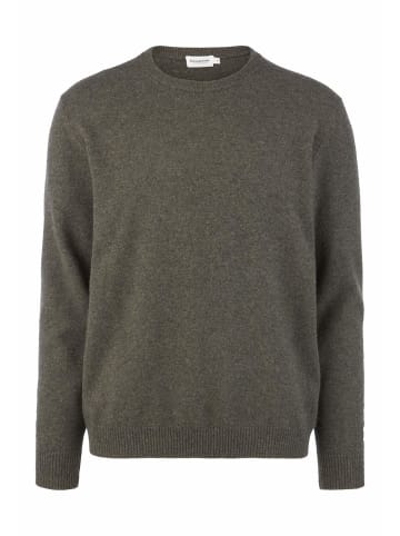 Hessnatur Hessnatur Strickpullover Regular aus reinem Cashmere in dunkles oliv