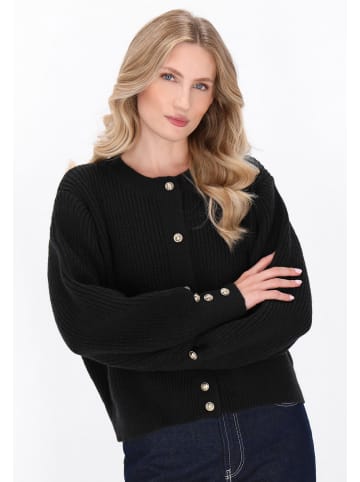 DreiMaster Maritim Cardigan in black