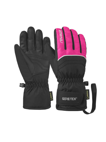 Reusch Fingerhandschuhe Tommy GORE-TEX Junior in 720 black / pink glo