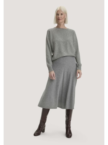 Hessnatur Strick Rock Midi in grau