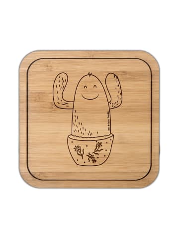 Mr. & Mrs. Panda kork untersetzer Kaktus Happy ohne Spruch in Transparent