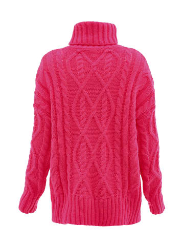 myMo Rollkragenpullover in PINK