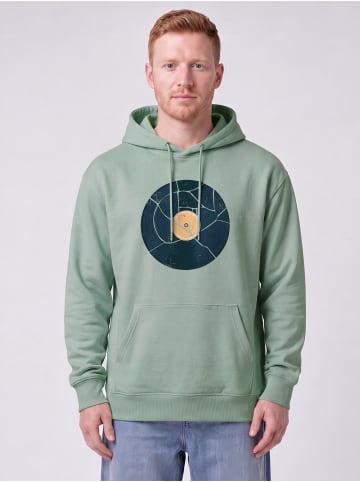 wat? Apparel Sweatshirt Broken Vinyl in Aloe