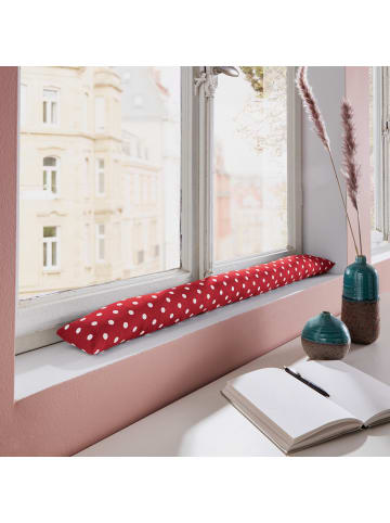 REDBEST Baumwolle Zugluftstopper Orlando in rot