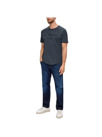 s.Oliver T-Shirt 1er Pack in Dunkelgrau