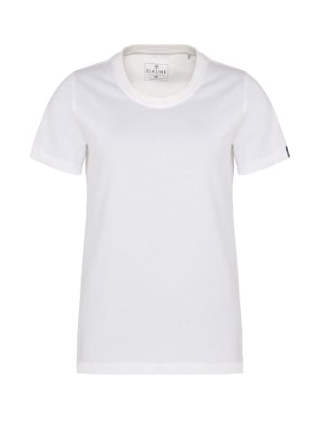 elkline T-Shirt Dauerwelle in white
