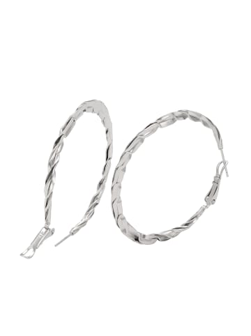 faina Women Hoop Earrings in Silver