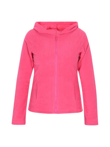 Swirly Fleecejacke in Pink