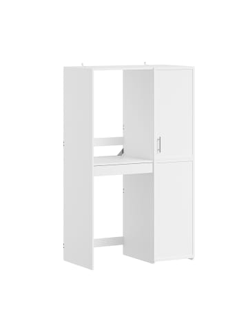 SoBuy Waschmaschinen-Hochschrank in Reinweiß - (W) 60.1 x (H) 186 x (L) 110 cm