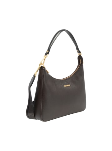 Bogner Schultertasche 'Wallis Odette in Seal Brown 32,00 x 23,70 x 7,00 cm'