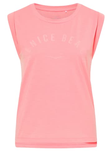 Venice Beach Rundhalsshirt VB Chayanne in sunset peach