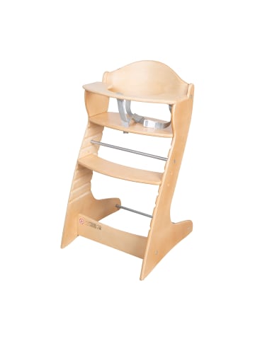 roba Treppenhochstuhl 'Chair Up ' - mitwachsender Hochstuhl - Holz natur