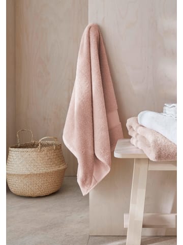 Hessnatur Frottier Handtuch in cremerosa