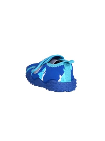 Playshoes Aqua-Schuh Hai in Blau