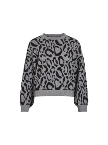 Vila Pullover in Medium Grey Melange