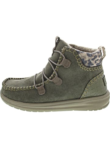 Hey Dude Eloise Stiefel Grün