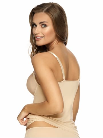 Viania 2er Pack Spacer BH Hemd Carola in nude schwarz