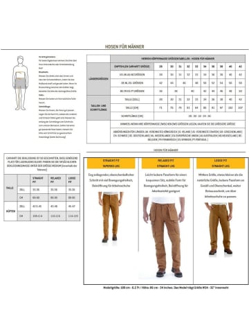 CARHARTT  Cargohose "Steel Utility MP 105074" in Schwarz
