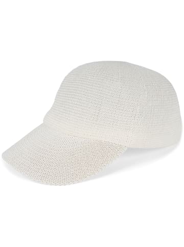 styleBREAKER Baseball Cap in Weiß