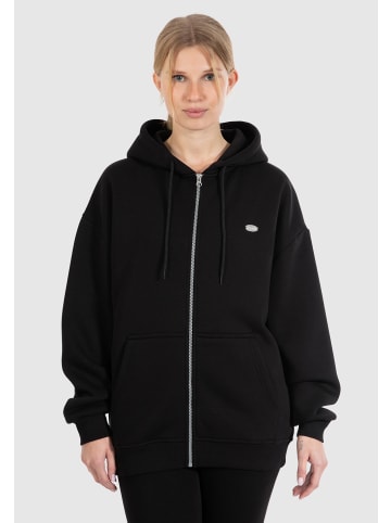 SMILODOX Zip Hoodie Eda in Schwarz