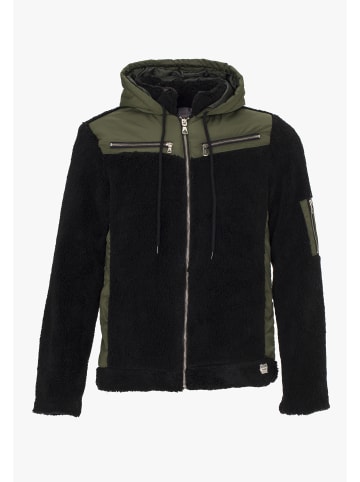 PLUS EIGHTEEN Herren Übergangsjacke in Schwarz