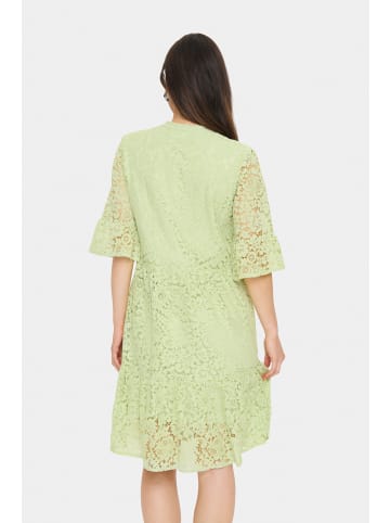 SAINT TROPEZ Kleid ZannaSZ Lockere Passform in Smoke Green