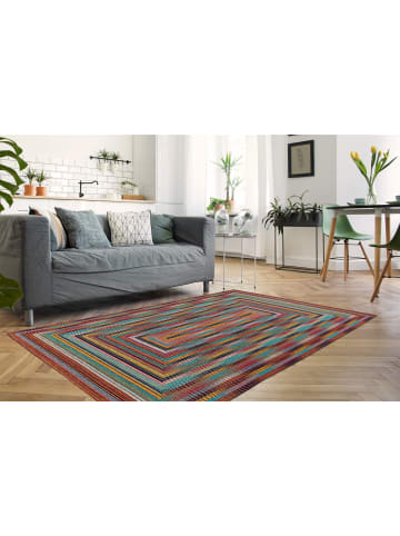 Kayoom Kurzflor Teppich Primavera 125 in multi - rechteckig