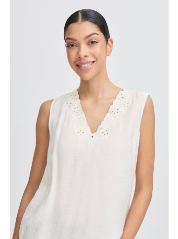 b. young Ärmellose Bluse BYHAVALA Regular fit in Marshmallow