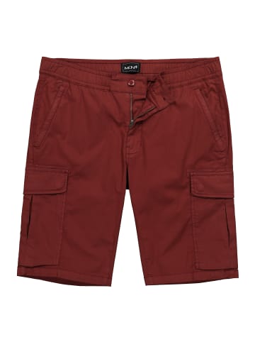 Men Plus Bermuda in kupfer braun