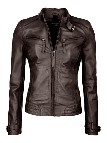 Maze Lederjacke 31Ryana in dunkelbraun