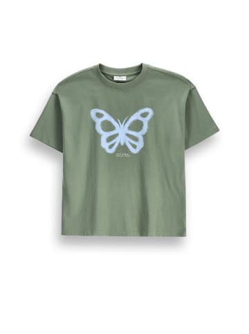 Coccodrillo T-Shirt mit kurzen Ärmeln in khaki
