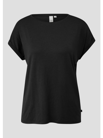 QS T-Shirt in 9999_schwarz