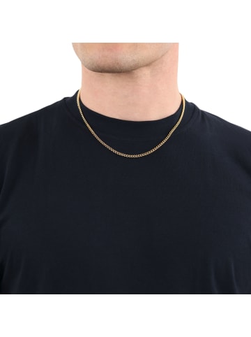 Amor Halskette Silber 925, gelbvergoldet in Gold