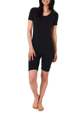 NORMANN Pflegebody kurzarm Bereißverschluss - 65808 in navy
