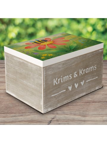 Mr. & Mrs. Panda Box Hummel Blume Design ohne Spruch in Weiß