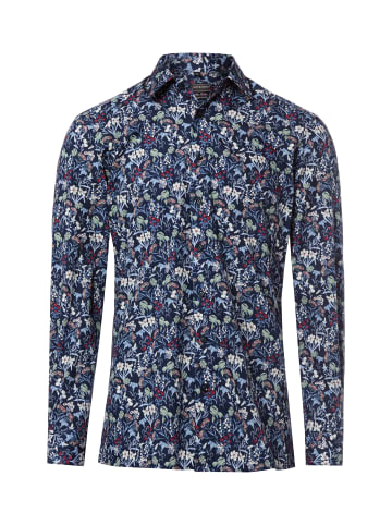 Finshley & Harding Businesshemd Easy Care in marine mehrfarbig - 0006