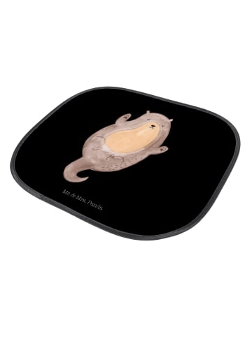 Mr. & Mrs. Panda autofenster sonnenschutz Otter Umarmen ohne Spruch in Schwarz