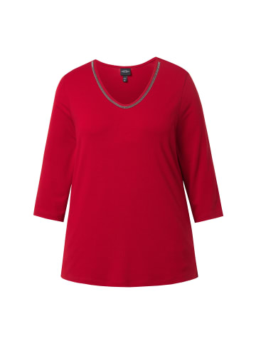 Ulla Popken Shirt in kirschrot