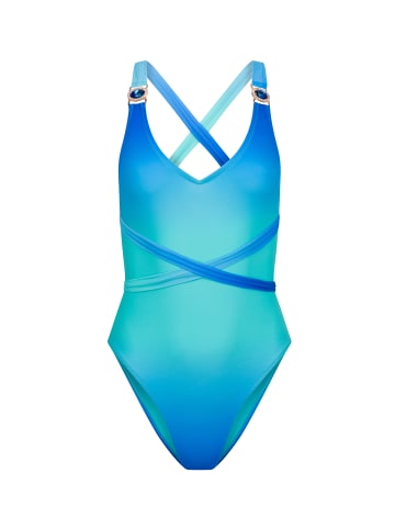 Moda Minx Badeanzug Club Tropicana in Blau