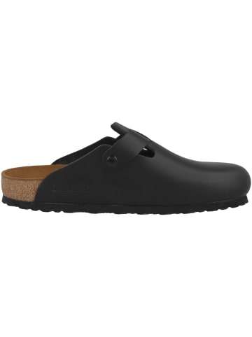 Birkenstock Clogs Boston Naturleder normal in schwarz