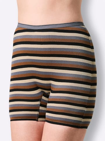 WITT WEIDEN Longpanty in anthrazit-geringelt