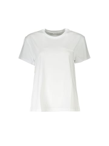 Patrizia Pepe Weiß Bio Baumwolle Damen T-Shirt