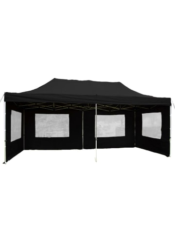 VCM  Falt Pavillon 3x6m schwarz in Schwarz