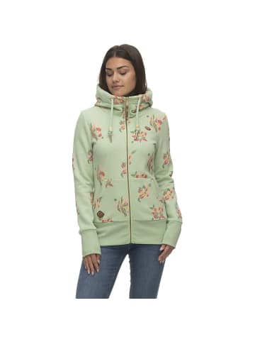 ragwear W NESKA FLOWERS ZIP in Grün