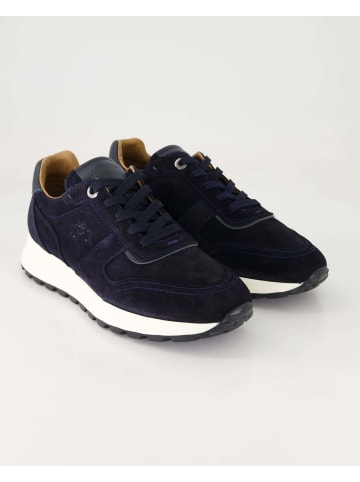 La Martina Sportliche Schnürschuhe in Blau