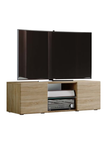 ebuy24 TV Tisch Lowina 4 Eiche 115 x 36 cm