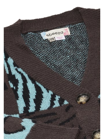 ebeeza Damen Strickpullover in Khaki
